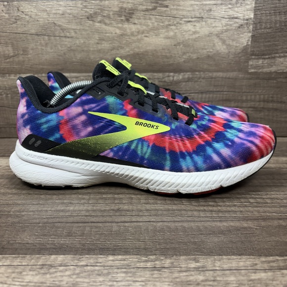 Brooks Shoes - Brooks Launch 8 Red Purple Blue Womens US Size 9 1203451B011 Running Shoes